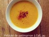 Velouté de potimarron à l'ail, au paprika & au lait de coco