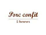 Porc confit de 5 heures