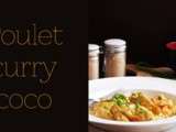 Poulet curry coco