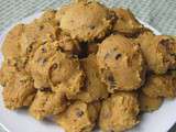 Biscuits à la citrouille et aux pépites de chocolat