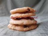 Biscuits craquants aux brisures de chocolat