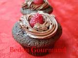 Cupcakes chocolat-framboise