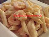 Fettucine aux crevettes