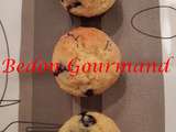 Muffins au citron et aux bleuets