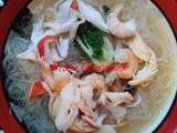 Soupe tonkinoise poulet et crevettes