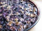 Clafoutis aux myrtilles