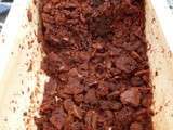 Brownie chocolat café et noisettes sans beurre