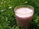 Milk-shake fraises-framboises