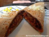 Galettes maison de sarrazin à la bolognaise