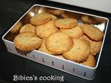 Biscuits sablés au gingembre confit