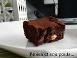 Brownie fondant aux 3 pépites de chocolat