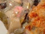 Gratin de chicons-champignons-jambon