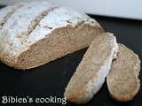 Pain de méteil {farine de seigle, farine complète & farine de maïs} au Cooking Chef