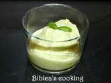 Sorbet pomme, citron vert et basilic {au Cook'in ou blender}