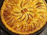 Tarte aux nectarines et crème vanille