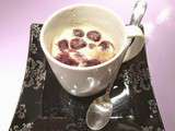 Mug clafouti cerises sans gluten