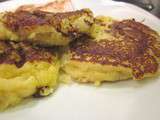 Pancakes sans gluten de pommes de terre