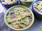 Flan de courgettes