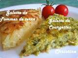 ~~ galette de pomme de terre ou de courgette ~~