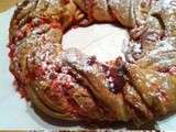 Kringle aux pralines roses