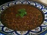 Lentilles à la marocaine