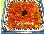 Salade poivrons tomates ou taktouka