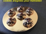 Cookies araignées pour Halloween :