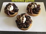 Tartelettes figues crème d’amandes :