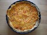 Tarte courge spaghetti et carottes