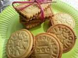 Biscuits Sablés Fourrés au Chocolat