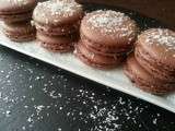 Macarons Chocolat-Noix de Coco