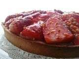 Tarte Aux Fraises et Pralin