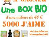 Jeu concours - 1 box bio pour les 5000 j'aime...youpi