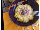 N° 10 - Concours  la Reine des courges  - Courge spaghetti carbonara