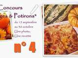 N° 4 - Concours  La Reine des Courges  - Gratin d'automne