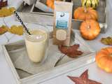 De la poudre de baobab sauvage dans un smoothie