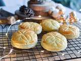 Mini galettes des rois des îles (banane, coco & citron vert)