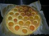 Tarte aux abricots et noix de coco