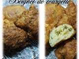 Beignet de courgette