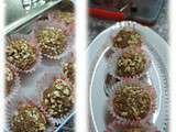 Boules de chocolat aux noisettes