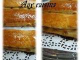 Brioche suisse aux raisins