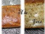 Cake a la feta et basilic