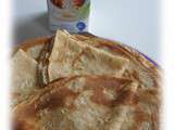 Crêpes au lait d'amande