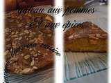 Gâteau aux pommes et aux épices