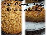 Gâteaux aux pommes râpées et son croustillant de noix de coco et amandes