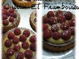 Gâteaux citron framboises