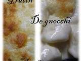 Gratin de gnocchi au fromage