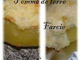 Pommes de terre farcie au fromage