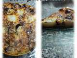 Tarte poire chocolat