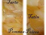 Tarte tatin pommes poires